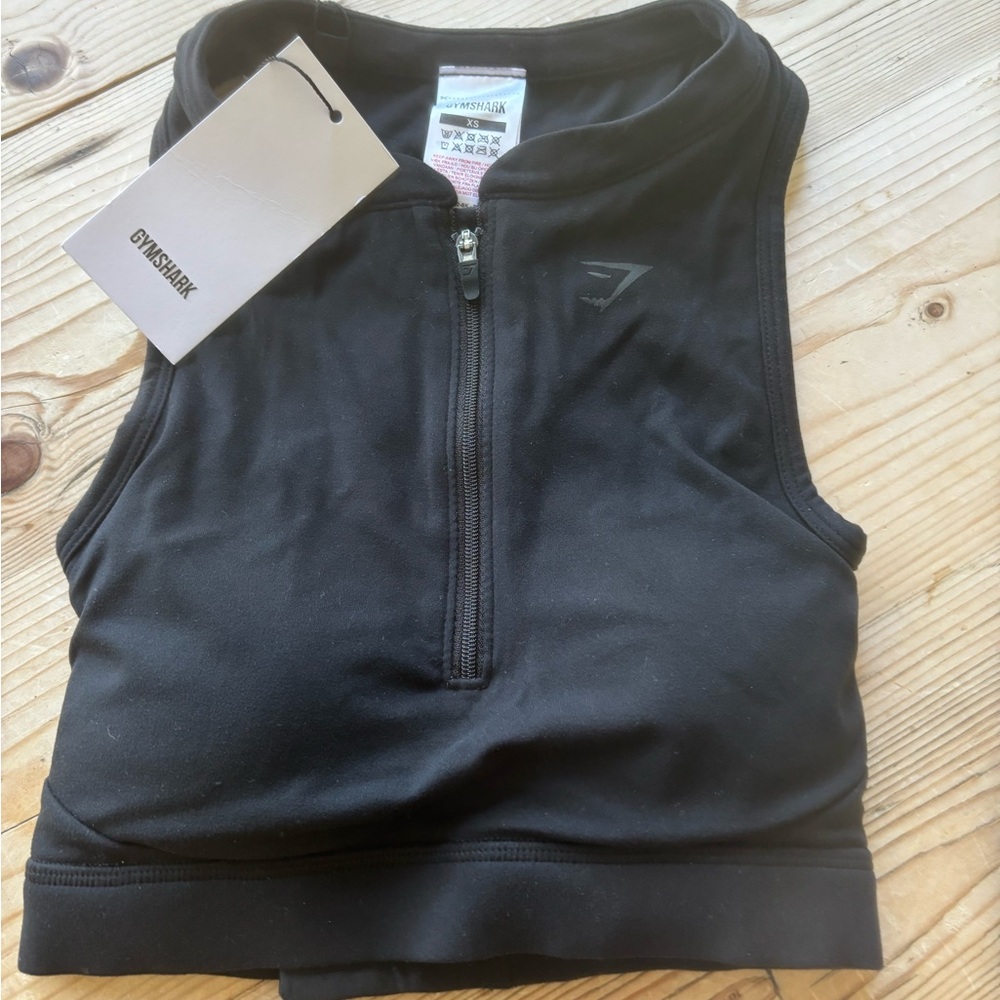 Gymshark Black Sports Bra NWT